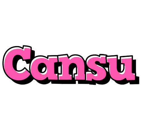 Cansu girlish logo