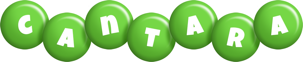 Cantara candy-green logo