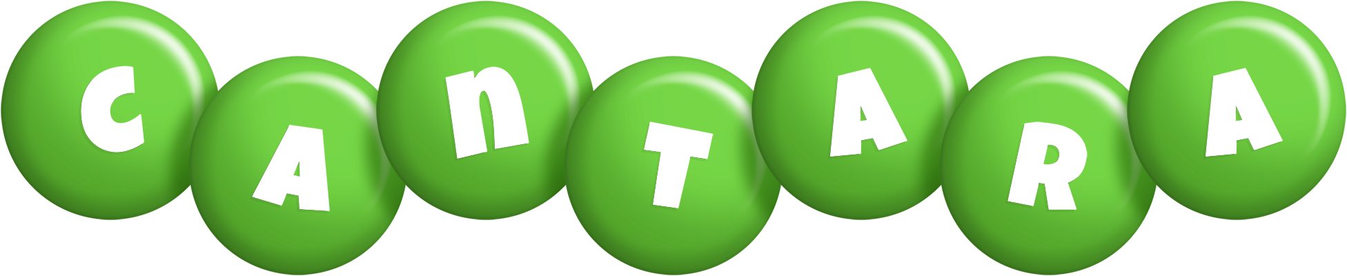 Cantara candy-green logo