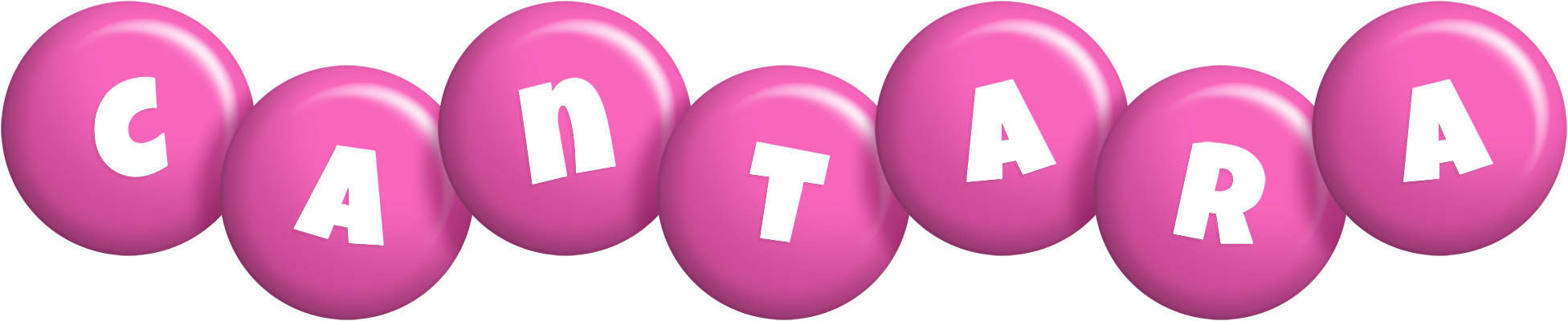 Cantara candy-pink logo