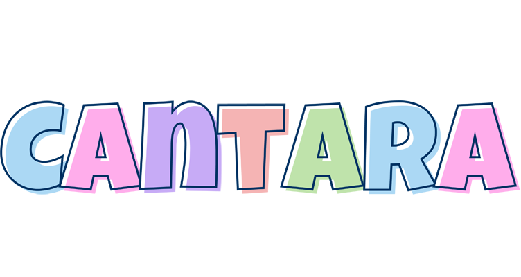 Cantara pastel logo