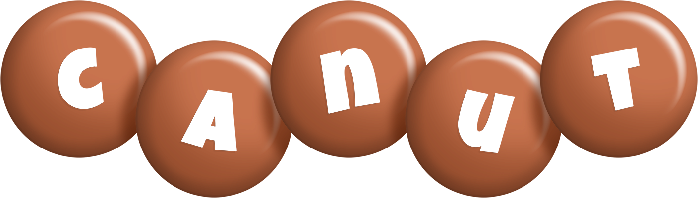 Canut candy-brown logo