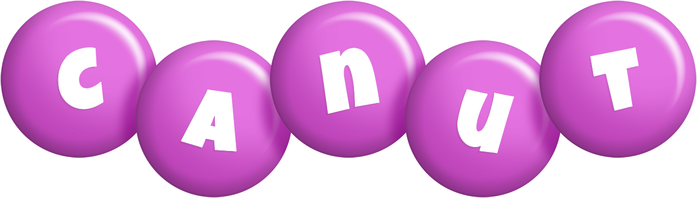 Canut candy-purple logo