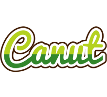 Canut golfing logo