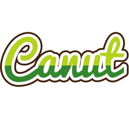 Canut golfing logo