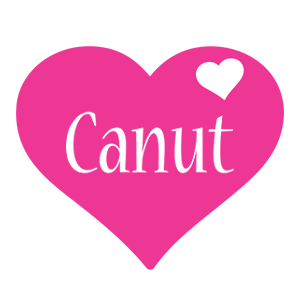 Canut love-heart logo