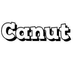 Canut snowing logo