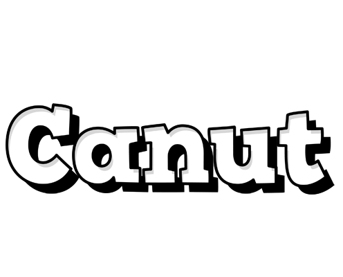 Canut snowing logo