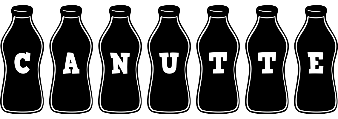 Canutte bottle logo