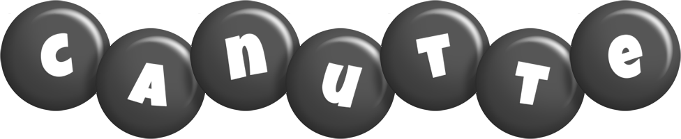 Canutte candy-black logo