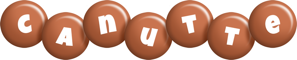 Canutte candy-brown logo