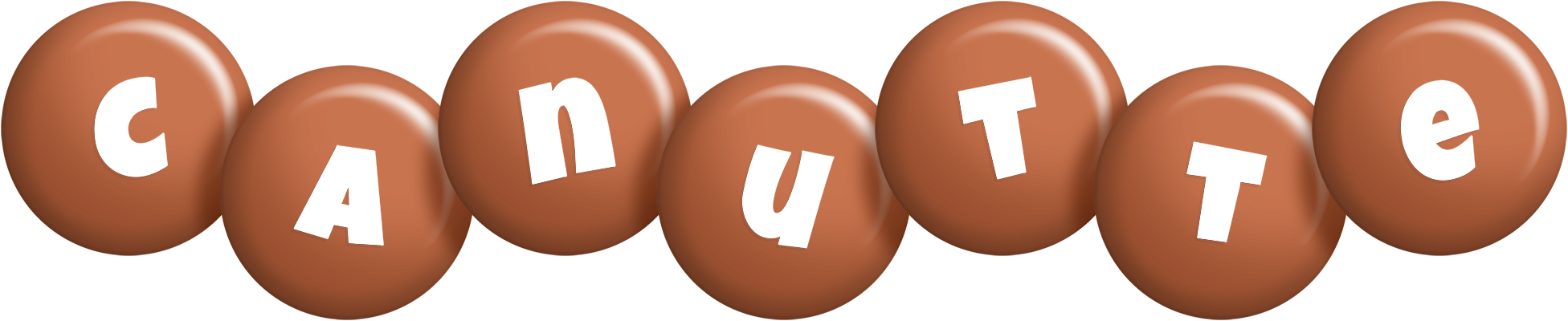 Canutte candy-brown logo