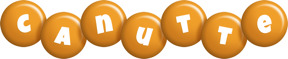 Canutte candy-orange logo