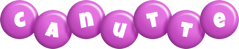 Canutte candy-purple logo