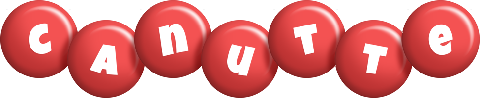 Canutte candy-red logo