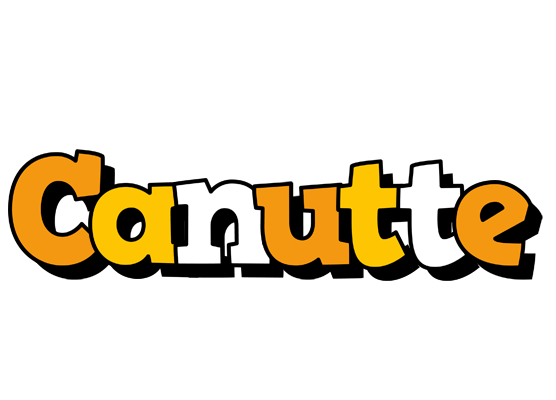 Canutte cartoon logo