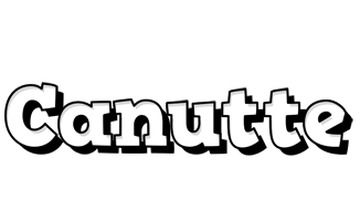 Canutte snowing logo