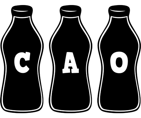 Cao bottle logo