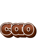 Cao brownie logo
