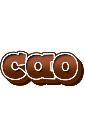 Cao brownie logo