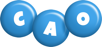 Cao candy-blue logo