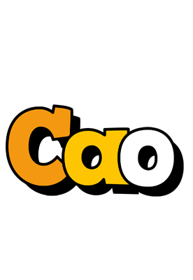 Cao cartoon logo