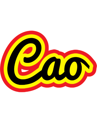 Cao flaming logo