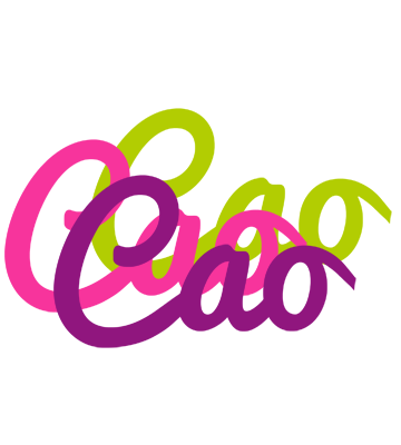 Cao flowers logo