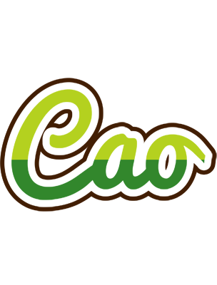 Cao golfing logo