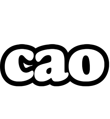 Cao panda logo