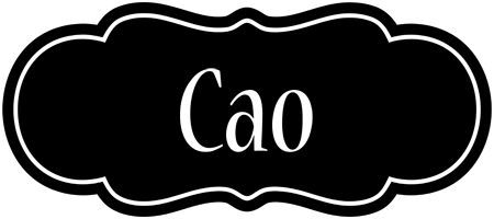 Cao welcome logo