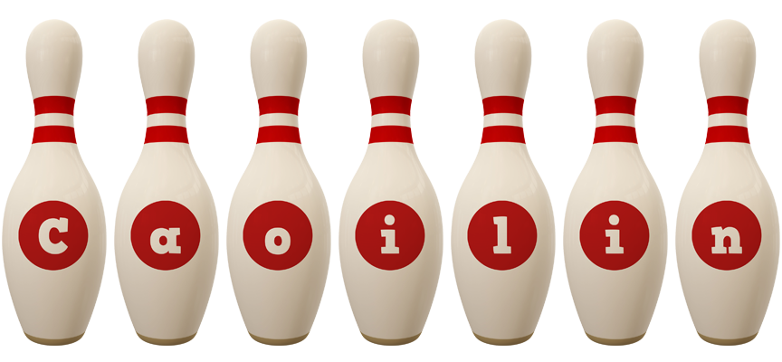 Caoilin bowling-pin logo