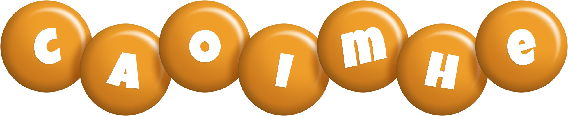 Caoimhe candy-orange logo