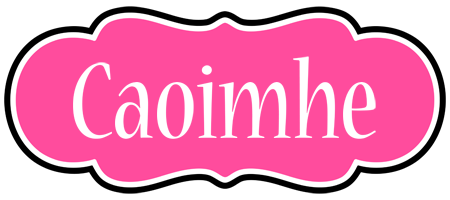 Caoimhe invitation logo