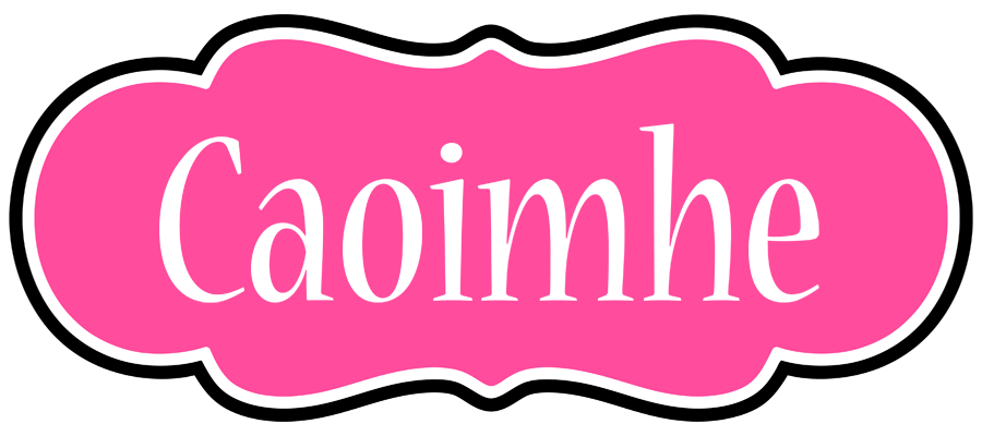 Caoimhe invitation logo