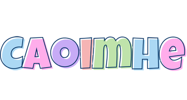 Caoimhe pastel logo