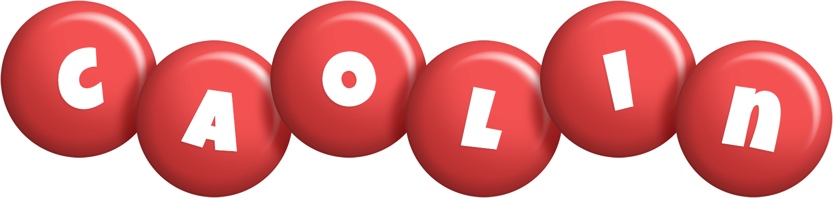 Caolin candy-red logo