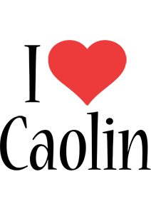 Caolin i-love logo