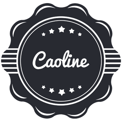 Caoline badge logo