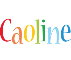 Caoline birthday logo