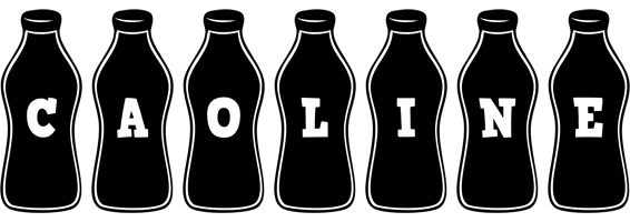 Caoline bottle logo