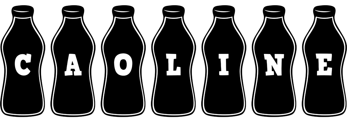 Caoline bottle logo