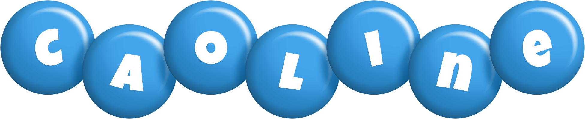 Caoline candy-blue logo