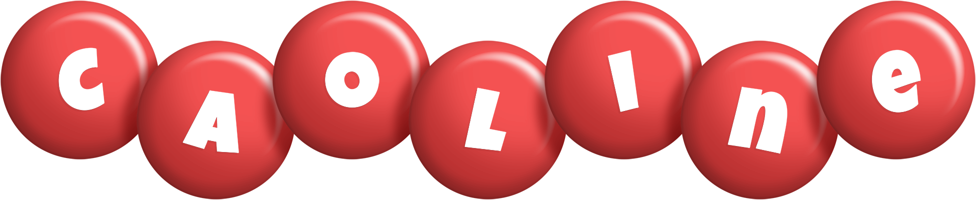 Caoline candy-red logo