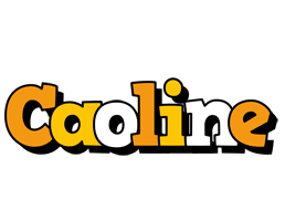 Caoline cartoon logo