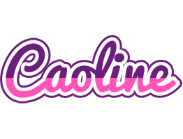 Caoline cheerful logo