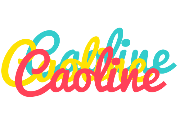 Caoline disco logo