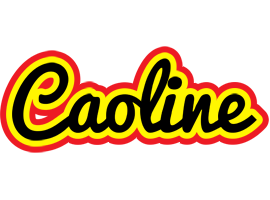 Caoline flaming logo