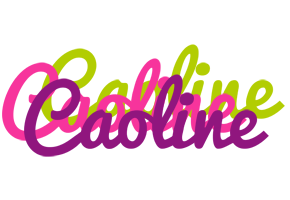 Caoline flowers logo