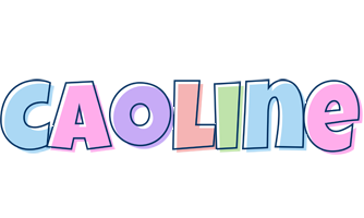 Caoline pastel logo